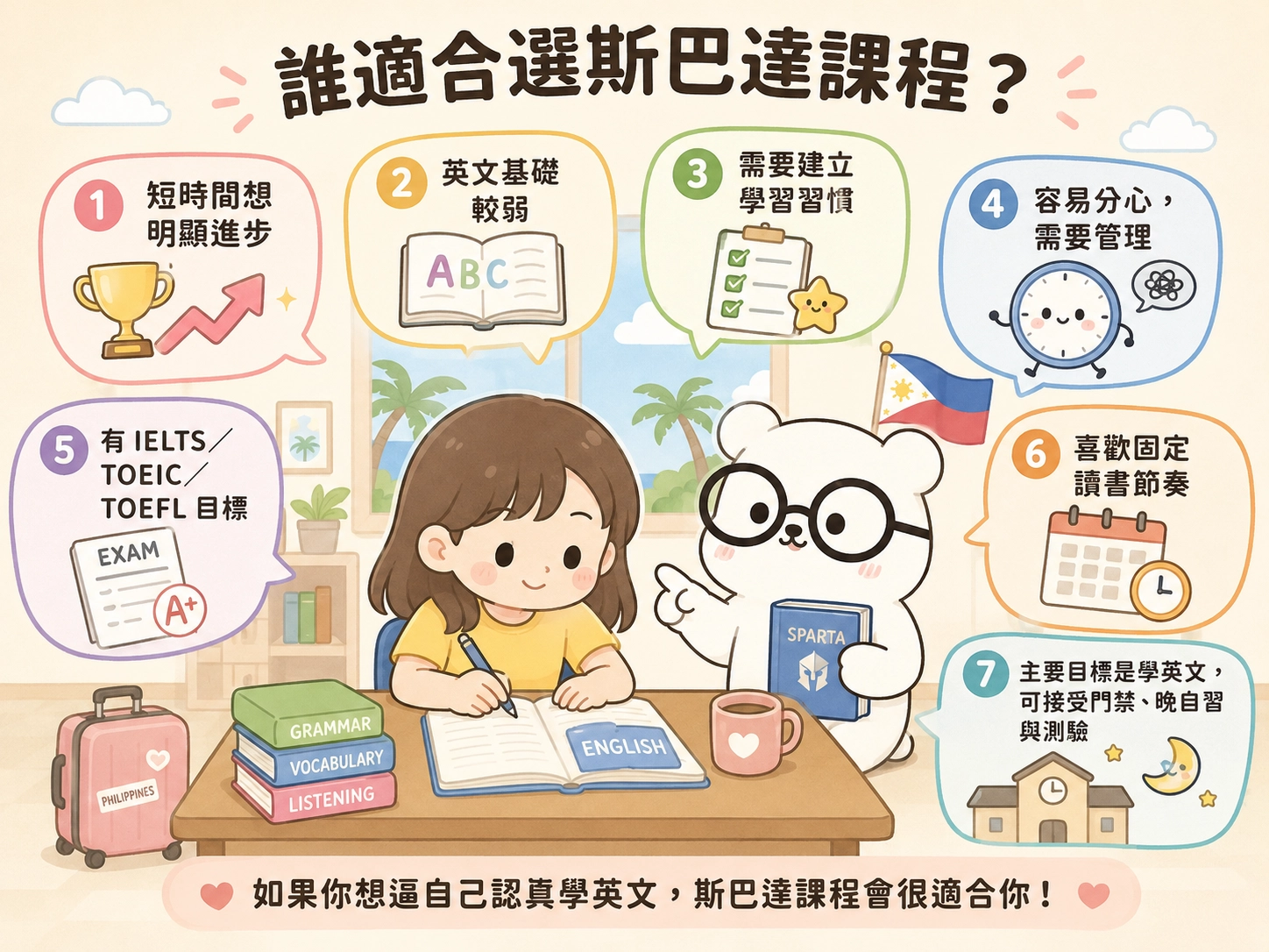 誰適合選斯巴達課程?