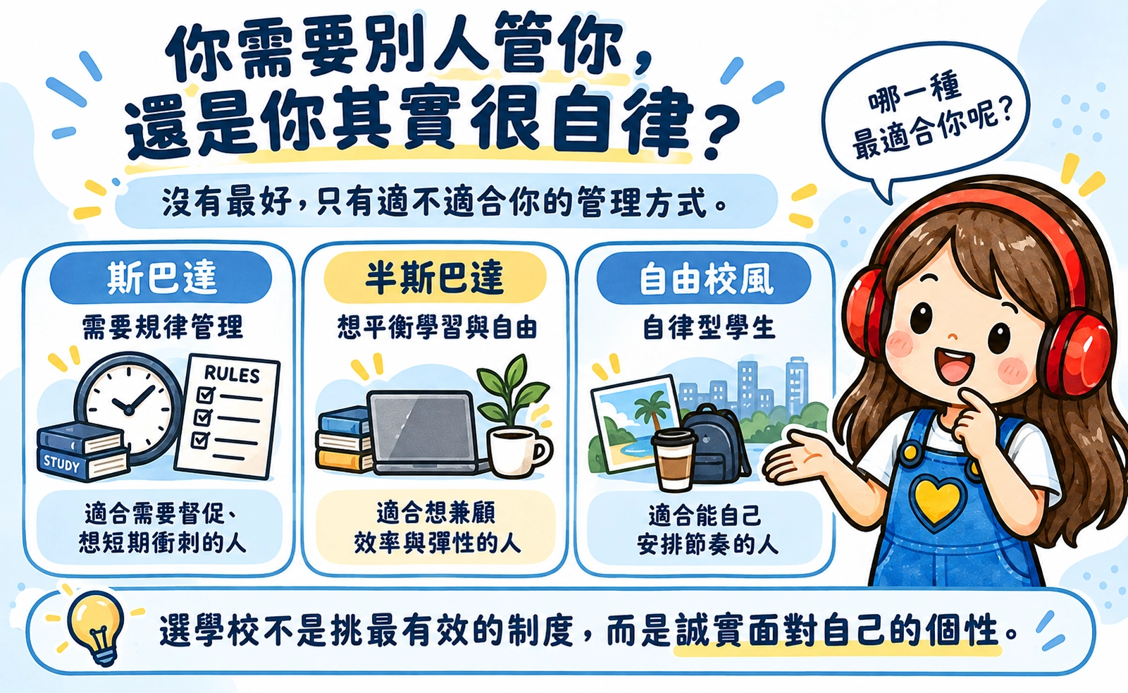 菲律賓語言學校要選什麼校風，先看看你需要別人管你還是你其實可以很自律?