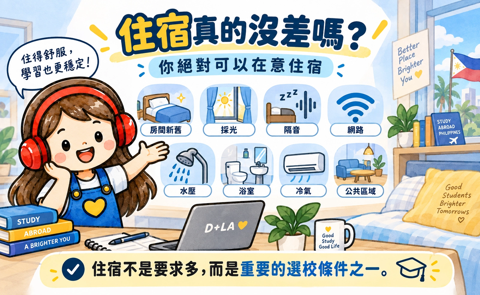 不要為了妥協而說自己不在意住宿品質